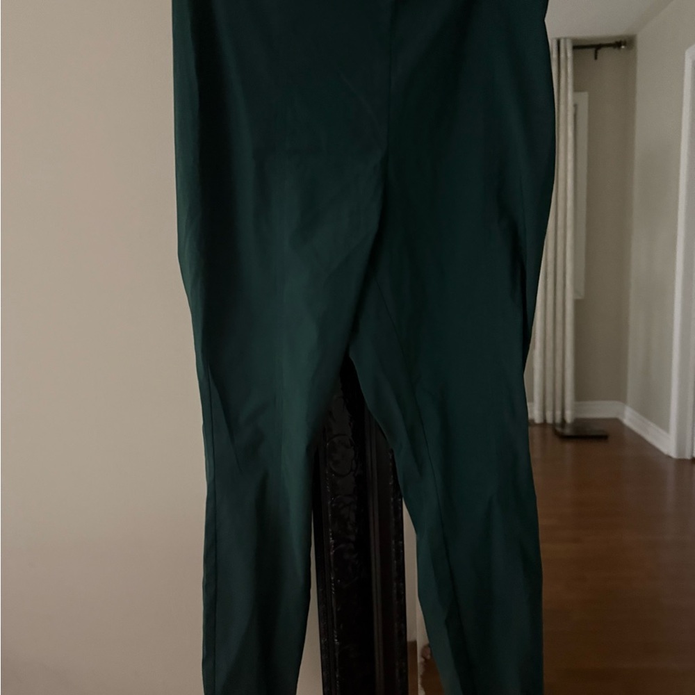 H&M Green Straight Leg Pants